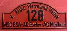 Blechschild ADAC Werraland
