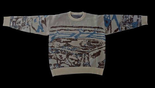 Oversized pulli vintage unisex - pulli,