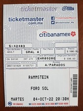Rammstein Ticket 04.10.2022
