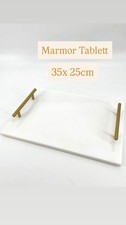 Marmor tablett schneidebrett - tablett,