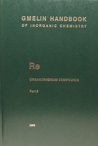 Organorhenium compounds - re,