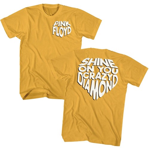Pink floyd shine kurzarm - pink,