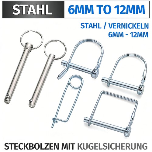 12mm steckbolzen mit - steckbolzen,