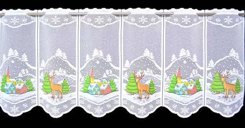 Weihnachtsgardine