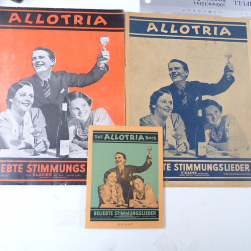 Liederbuch allotria - liederbuch,