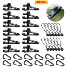 20x Planenhalter Planen Befestigung Klemme Clips Spanner Für-Zelt Abdeckplane