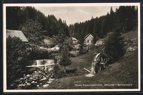 Höllental schwarzwald - ak, i.
