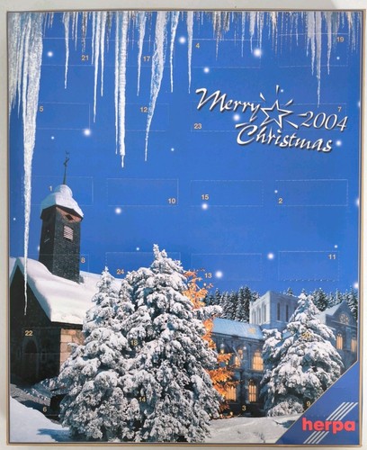 Herpa adventskalender 2004 - adventskalender,