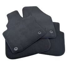  Fußmatten passend für VW Caddy Maxi Stadt Premium Velours anthrazit 
