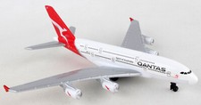Qantas - Airbus A380 Spielzeugflugzeug Diecast 15cm lang Daron Realtoy RT8538-1
