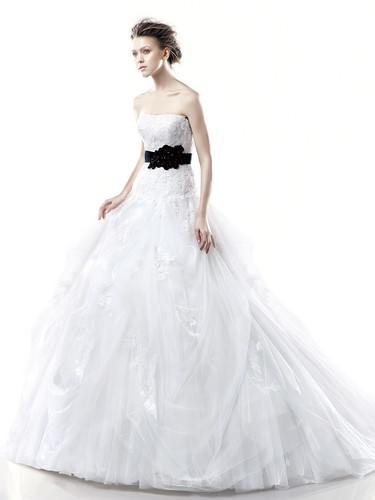 Brautkleid enzoani blue - brautkleid,