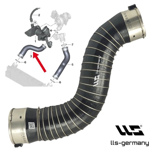 Turboschlauch für bmw 1er - turboschlauch,