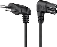 3m Netzkabel Euro Stromkabel