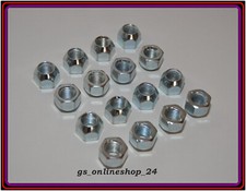 16 Radmuttern für Stahlfelgen  Nissan  M12 x 1,25 NEU .