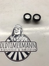 Satz Knöpfe Regler Drehknopf schwarz chrom Autoradio Radio Oldtimer  