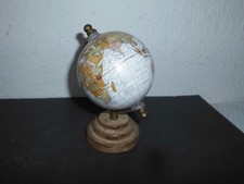 Globus Tischglobus Globen " Legend " Holz Kunststoff Weltkarte Dekoration