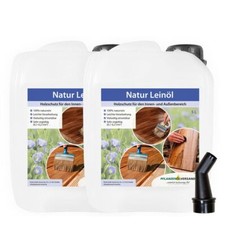 2 x 5L Leinöl Holzschutz |