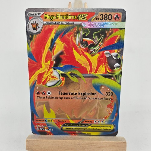Pokemon karte mega flambirex - pokemon, karte: