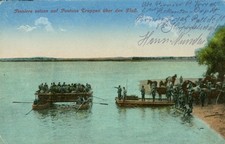 Kurhessisches Pionier-Bataillon 11, Feld-Postkarte, Hannover Münden