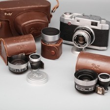 PAX RUBY + Objektive + Zubehör  -  Lenses + accessories SET