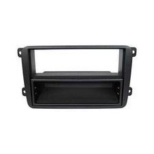 Radioblende DIN Autoradio für VW Golf IV/V Scirocco Polo mit Ablage schwarz Sati