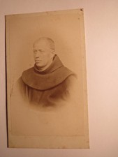 Coburg - Mönch in Kutte - Mönchskutte - Geistlicher - Portrait / CDV