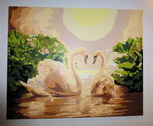 Acryl gemälde bild handgemalt - gemälde,