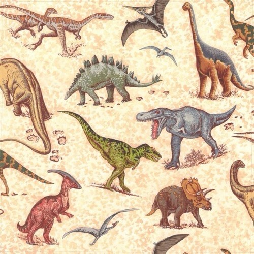 Fat quarter nutex lost world - fat,