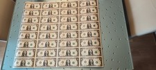 4x8 1$  / One US Dollar Bogen