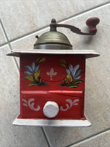 Schöne alte kaffeemühle - kaffeemühle, holz
