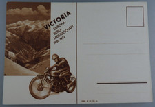 Werbe-Postkarte Victoria