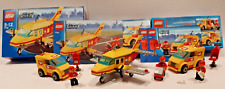 Lego 7732 Post-Flugzeug + 2x 7731 Post-Auto WIE NEU! 100% +OVP +OBA Sticker top