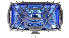 Scheinwerfer blau chrom - blau,