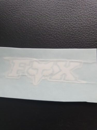 Fox head tdc - f-head-x, aufkleber