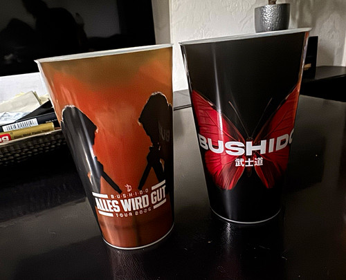 Bushido trinkbecher becher - bushido, trinkbecher/becher