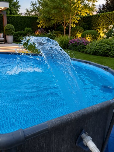 Pool wasserfall für intex - für,