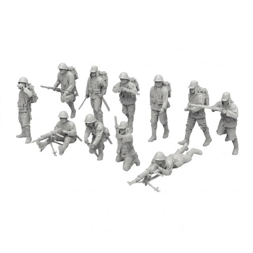 Pieces unbemalte - 11,