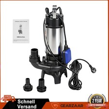 1500W Fäkalienpumpe