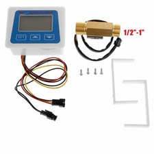 Digital Turbine Durchflussmesser für Chemikalien Wasser Ölzähler Messer Gerät