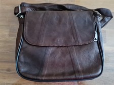 Damen Tasche Echt- Leder Braun  Neu