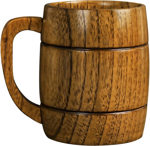 Holz-Bierkrug
