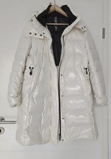 MARC CAIN Daunenmantel Größe 40 N4 creme weiß NEU!