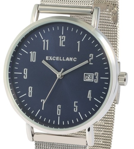 Herren uhr meshband datum - uhr,