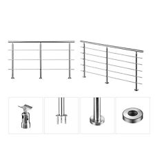 2-2.4m Handlauf Edelstahl