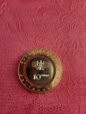 10 euro münze an land F