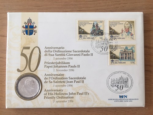 Numisbrief vatikan 1996 - 1996, 50