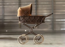 Vintage retro kinderwagen - vintage, /
