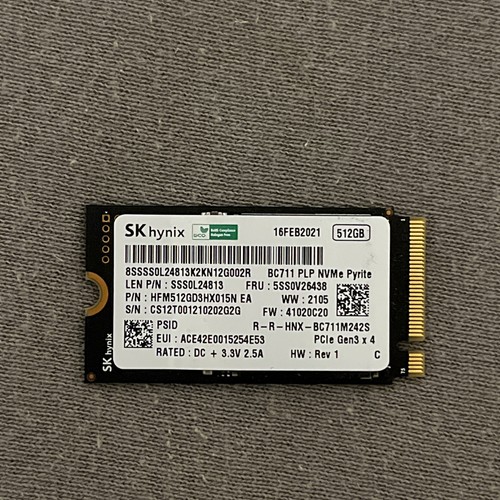 Hynix ssd 512gb nvme 2 - hynix,