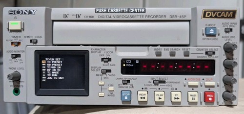 Sony dsr videorecorder - dsr, p