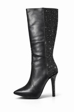 Damen Stiefel mit strasssteine